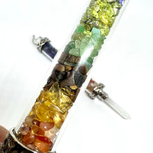 Load image into Gallery viewer, Chakra Clear Quartz Wand
